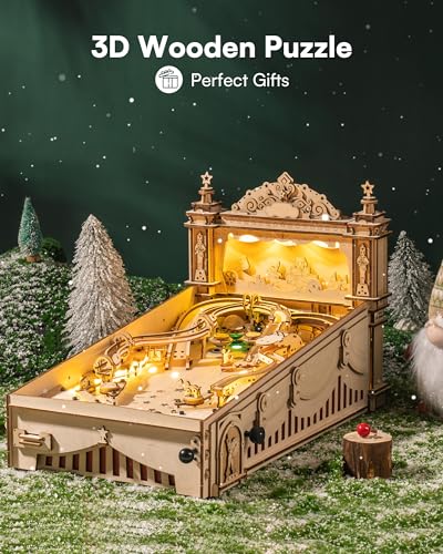 RoWood Puzzle 3D in legno flipper modello in legno...