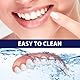 IKOPFLN 2 Pairs Provisorischer zahnersatz veneers zähne zum aufstecken Zahnersatz-Set,zahnersatz zum aufstecken,Vollmund, falsche Zähne, Zahnersatz oben und unten, Prothesen-Reline-Set