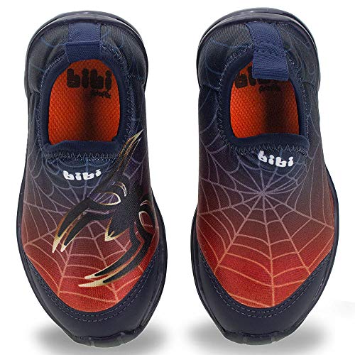 Tênis Infantil Menino Bibi De Luz Space Wave Estampa de Aranha-26