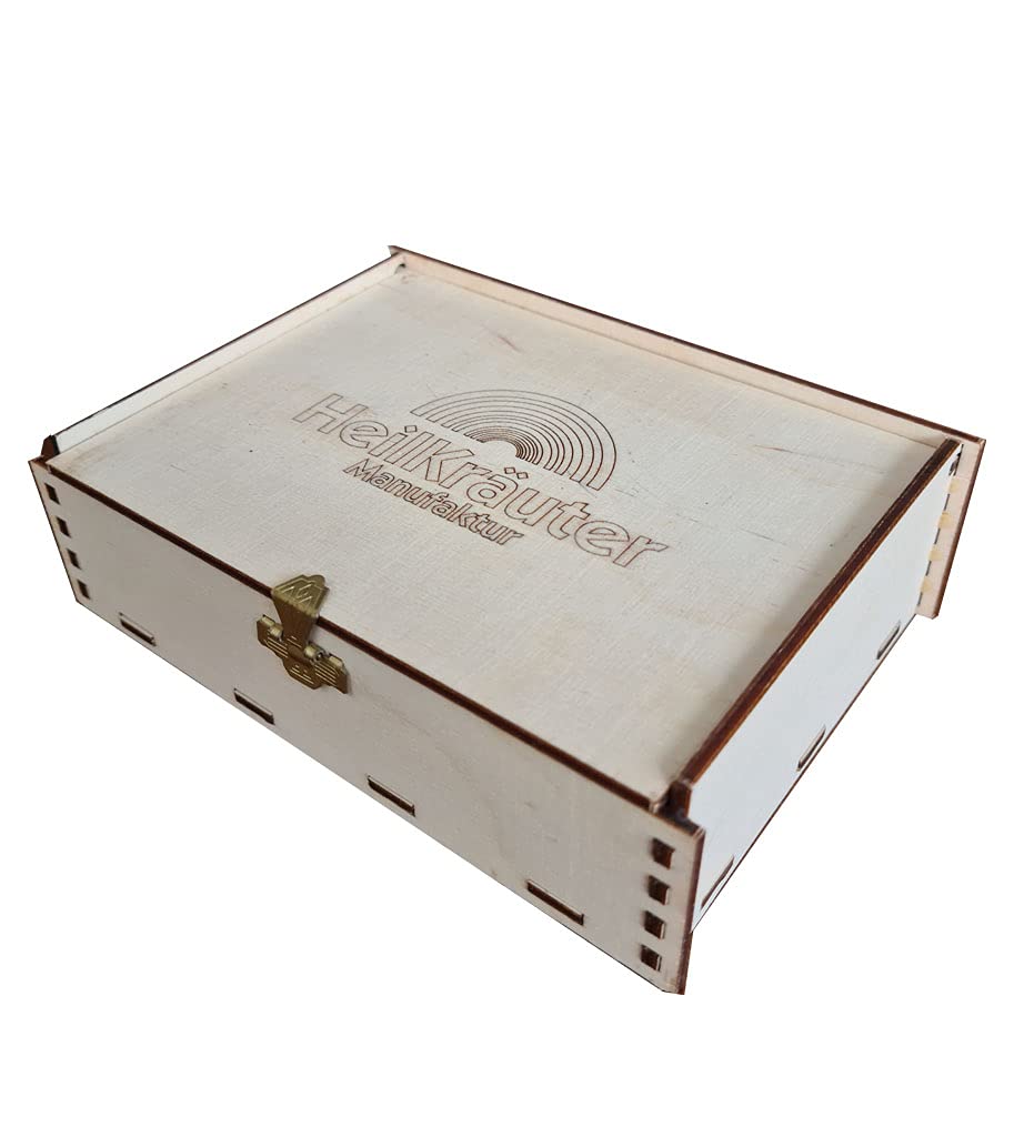 Heilkräuter Manufaktur Smoking Box Gift Box with 12 Varieties of Incense Mixtures Rituals in Year Circle, Seasons, 14 x 10 x 4 cm - Image 4