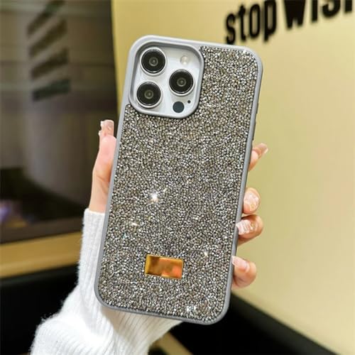 Coque de téléphone de luxe antichoc diamant brillant pour iPhone 14