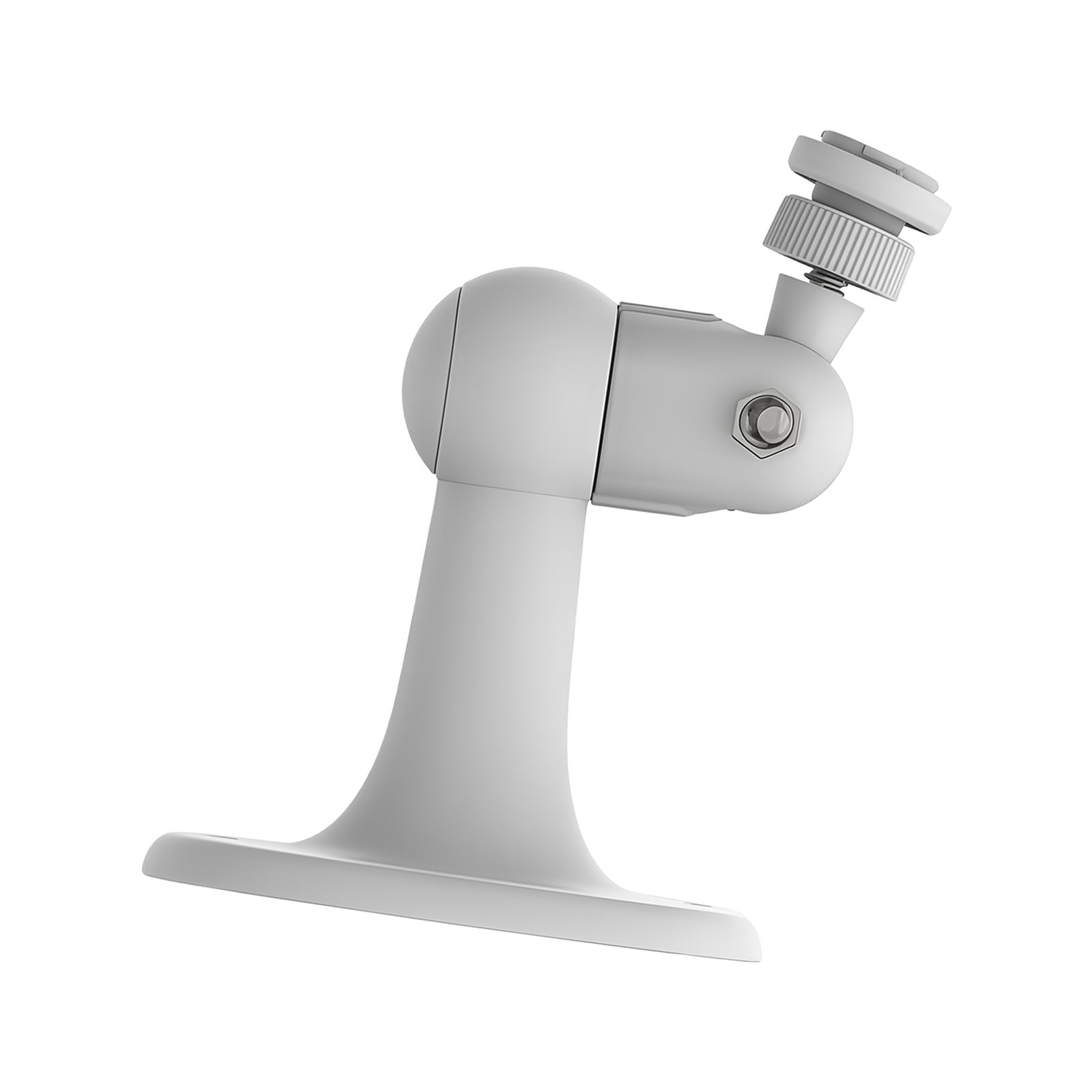 Lxjlxd White Ready Easy Installation Bracket For Camera Wall Mount With 360 Degree Rotating And Easy Setups Flexible Turn Camera Holder