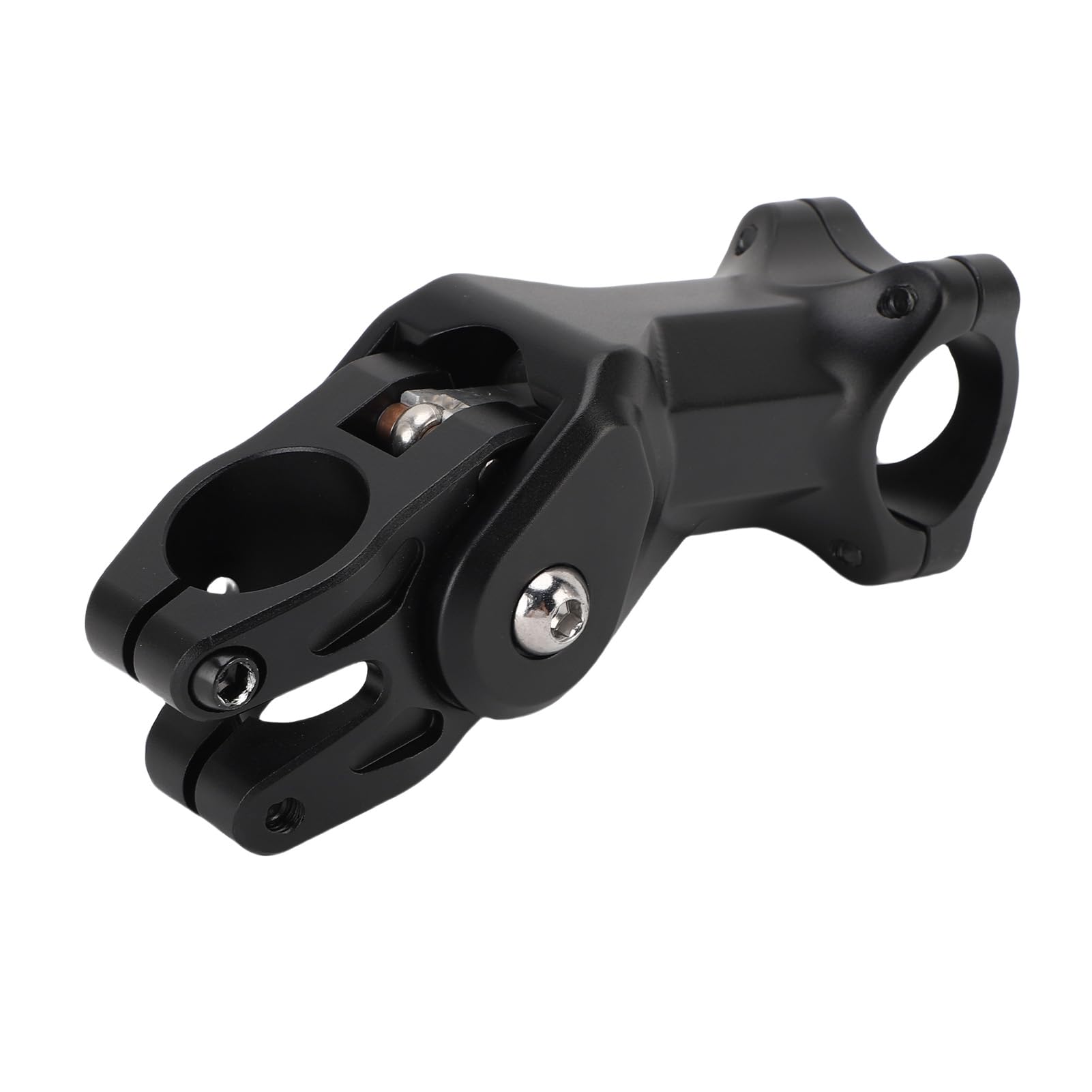 Wspornik Rowerowy 31,8 Mm, Czarny Amortyzujący Wspornik Kierownicy Rowerowej ze Stopu Aluminium, z łatwym Montażem do Rowerów Górskich Rower Szosowy Rower Turystyczny