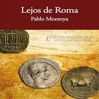 Diseño de la portada del título Lejos de Roma