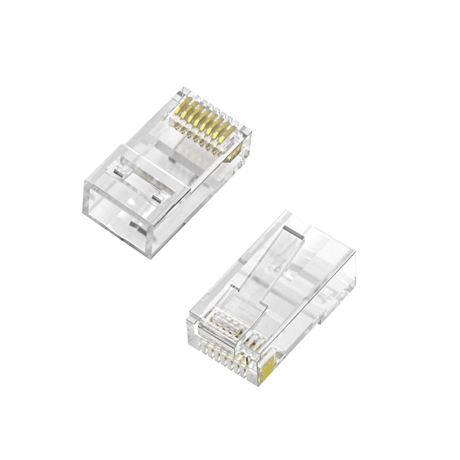 AISENS - A139-0657 - RJ45 8 Thread Cat.6 AWG24 Connector (100 Pcs)