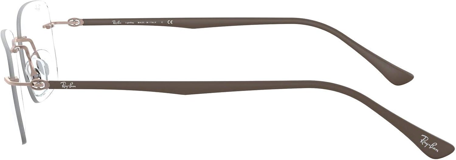 Miniatura 4 de Ray-Ban RX8725 - Marcos cuadrados de titanio para lentes recetados para hombre