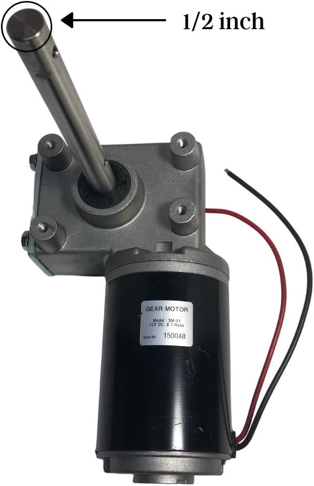 Salt Spreader Motor Gear Box fits SnowEx Trynex 575 1075 SP3000 SP6000 SP8000