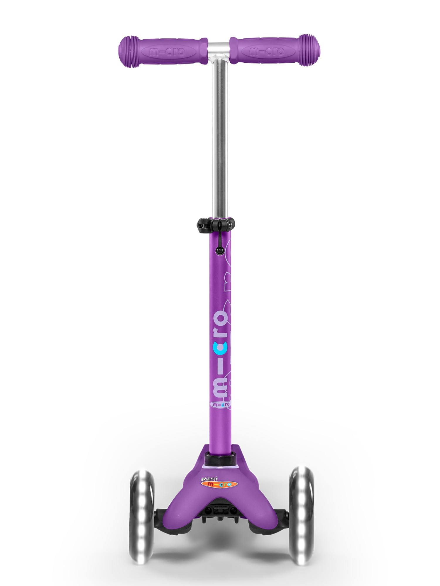 Micro Micro Deluxe - Monopattino per bambini con manubrio regolabile, ruote luminose, per ragazzi e ragazze