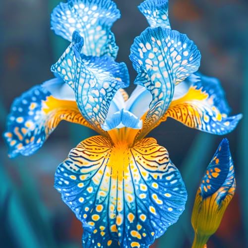 Rare Plants iris Bulbs UK iris Plant(Wedding Flowers,Plant Bulbs)-6bulbs-a