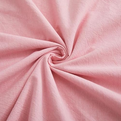 Luxe Dreams 100% Cotton King Duvet Cover Set with 2 Pillowcases - Luxury Soft Baby Pink Bedding, Premium Quilt Cover 220x225 cm - Image 8
