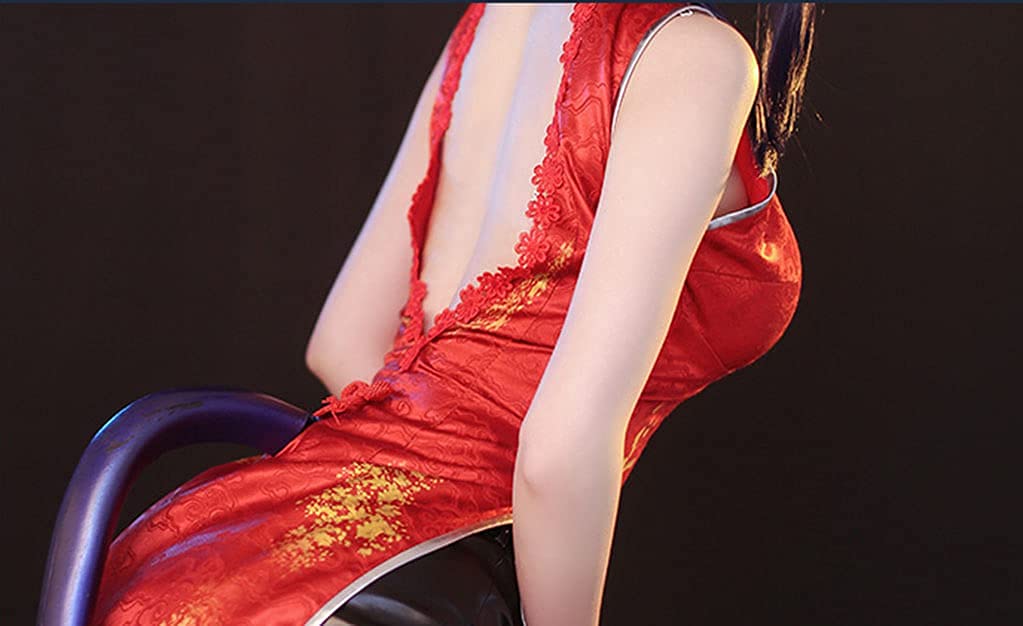 R⑦2 レディース コスプレ 中華 刺繍風 アークナイツ 陳sir チャイナドレ R⑦2 レディース コスプレ 中華 刺繍風 アークナイツ 陳sir