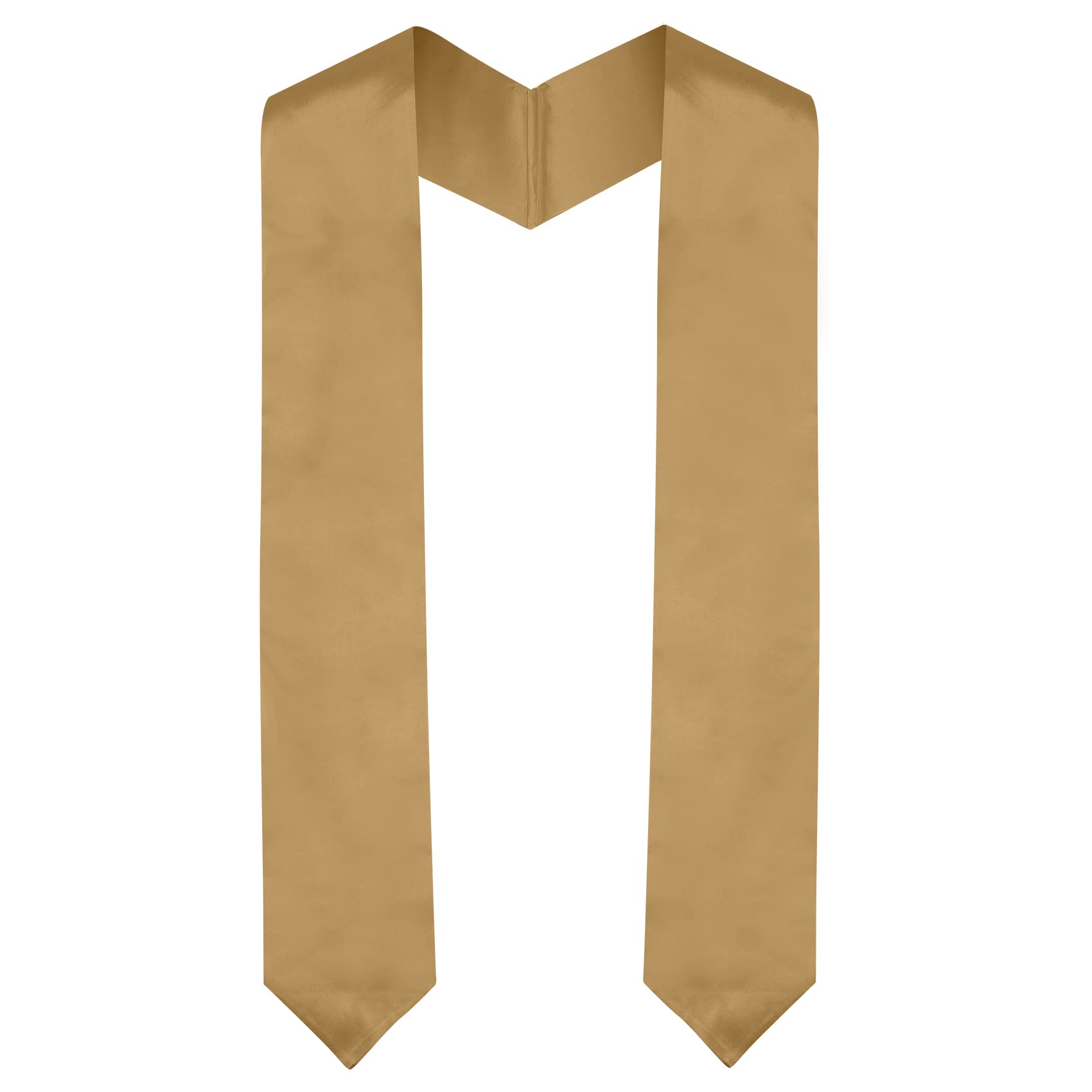 Plain Graduation Stole Class of 2026, Graduation Sash, Classic End With Trim Unisex Adult 70" Academic Commencements