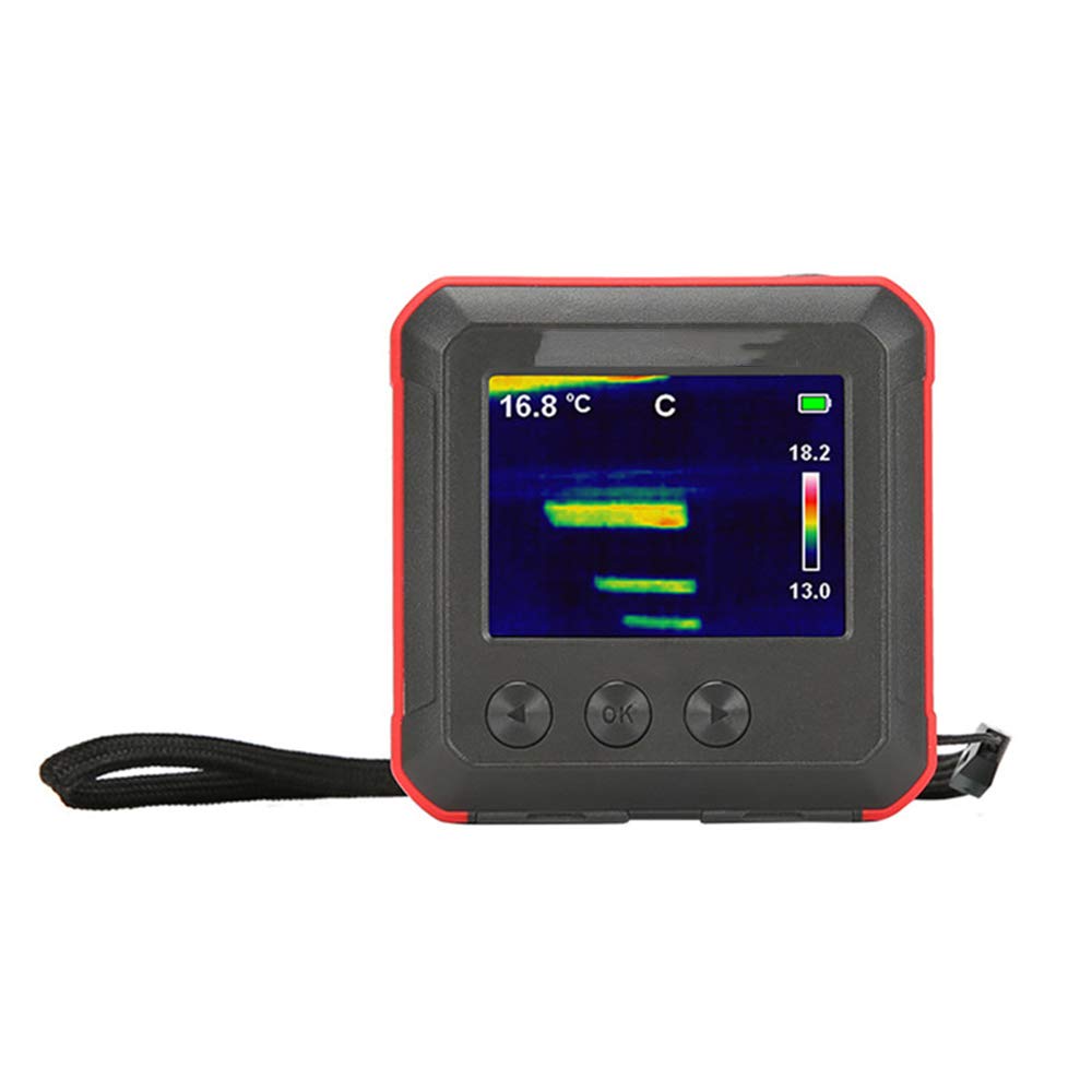 FAY Mini Infrared Thermal Imager,80 X 60 IR Resolution Thermal Camera with 2.0" Color Display Screen,Temperature Measurement Range -10〜400℃