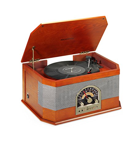 Ricatech RMC82 – Tourne-Disque à 33-45-78 Tours/Minute, Tourne-Disque Vinyle avec Radio, USB, Haut-parleurs stéréo… - Les Beatles, Paul McCartney, John Lennon, RIngo Starr, George Harrison Ricatech RMC82 - Tourne-Disque à 33-45-78 Tours/Minute, Tourne-Disque Vinyle avec Radio, USB, Haut-parleurs stéréo… – Image 4
