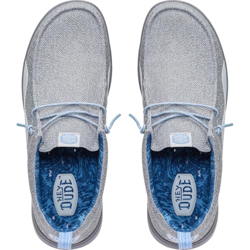 Image of HEYDUDE Men's Wally Hey2O Mesh Slip On Shoes | Lightweight Comfort for Beach Days, Travel and Everyday Wear