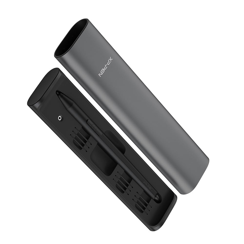 XPPen PH20B (X3 Elite Plus) Stylus con gomma digitale, X3 Smart Chip, supporto funzione inclinazione ± 60°, pressione penna 8192, per XPPen per Artist Pro 16, Artist (2nd Gen), Deco M/MW/L/LW Drawing