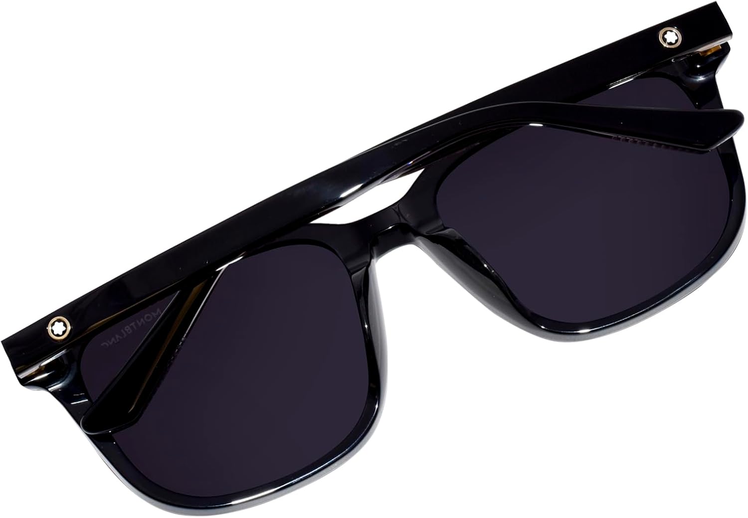 MONTBLANC Smoke Square Men's Sunglasses MB0258SA 001 55