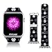 Apple Watch Band 38MM 100% Leather + Stainless Steel Connector iWatch Bands for Apple Watch 38mm - The cartoon Star Wars