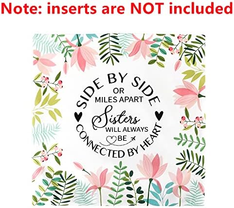 Shoppawhile Sister Gifts From Sister Birthday Gifts for Sister Gifts for Sister Special Sister Gifts Cushion Cover 18 * 18 inches Presents for Sister