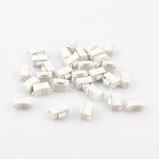 uxcell SPST Momentary Push Button Surface Mounted Devices Tactile Tact Switch, 6mm x 3.5mm x 4.3mm
