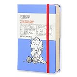 Moleskine 2016 Peanuts Limited Edition Daily Planner, 12M, Pocket, Blue, Hard Cover (3.5 x 5.5)
