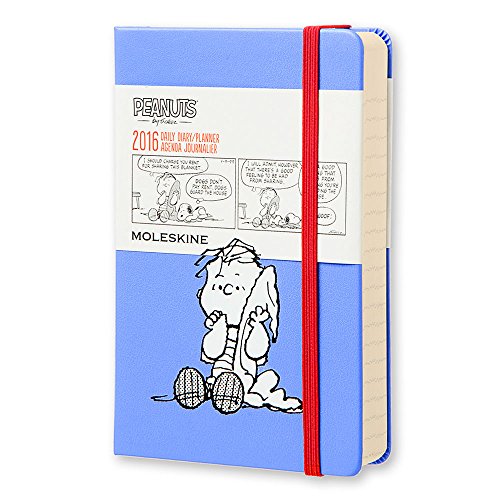 Moleskine Limited Edition Peanuts 12 Month 2016 Daily Planner, Hard Cover, Pocket (3.5