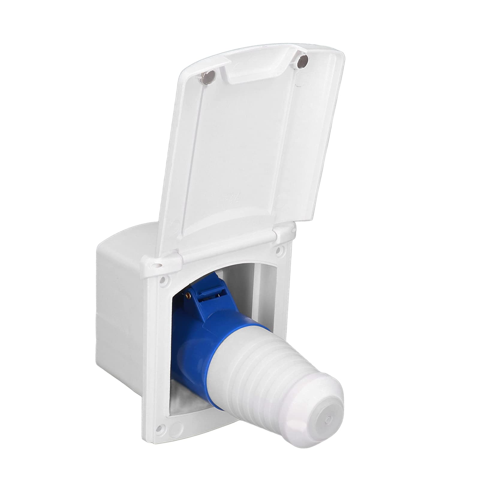 Scatola di Presa di Corrente Esterna Per Camper 32a 220 V‑250 V, Alimentazione Esterna Per Camper, Scatola di Presa di Corrente Per Camper, Presa da 32 A, Presa Impermeabile da 32 a Per Camper(white)