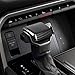 GIPFIRE for Toyota Tundra/Sequoia 2022-2024 Automotive Shift knob Cover Interior Accessories Trim Cover Sequoia 2023 Tacoma 2024 Center Shift Head Protection Cover (ABS, Carbon Fiber Pattern)