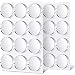 Produktbild Chizea 20 Stück Transparent Türstopper, Türpuffer Wand selbstklebend Set 22x5mm, Leises, Wiederverwendbarer Elastikpuffer Wandstopper für Bad, Glasflächen, Wände, Gummistopper
