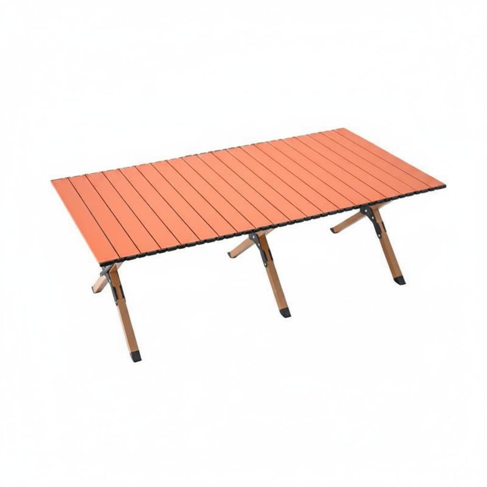 Merishopp Folding Table Portable Foldable Leg Table Aluminum Alloy