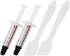 5-Pack GT-1 Silver CPU Thermal Paste (1g*5), High Performance, Thermal Compound Paste, Heat Sink Compound, Ultra-Low Thermal Impedance Thermal Grease for CPU/PS4/PS5/PC/GPU Coolers