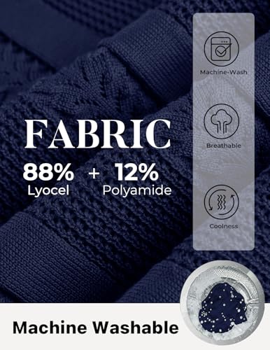 Men's Knit Button Down Shirt Short Sleeve Vintage Hollow Out Polo Shirts Summer Casual Beach Tops Navy Blue M - image 4