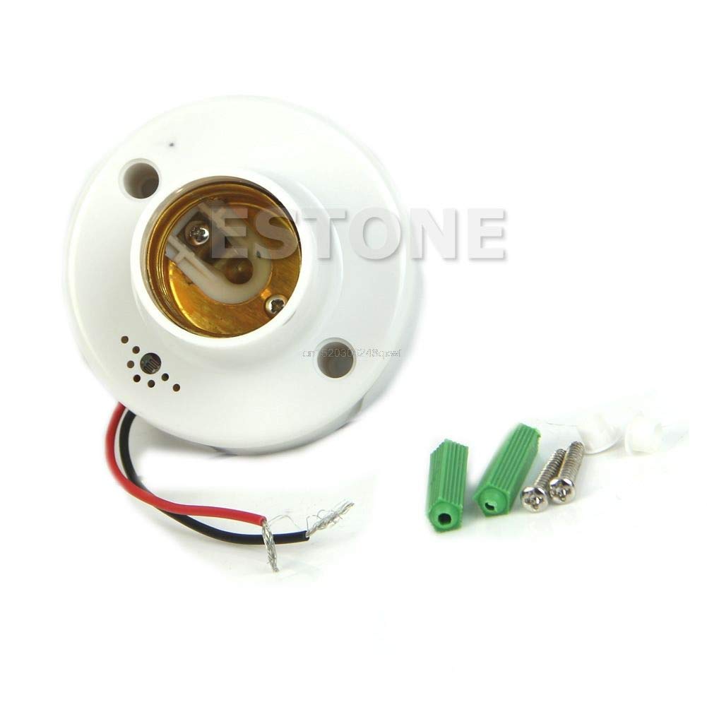 E27 220V Lamp Holder Sound Voice Control Induction Light Bulb Switch Adapter DEC19 Drop Shipping