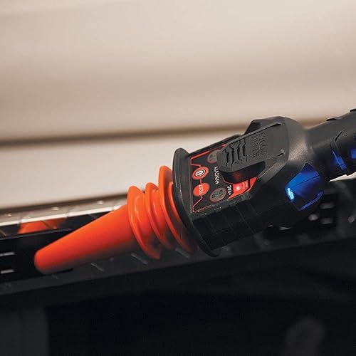 Miniatura 3 de Klein Tools HVNCVT-1 Probador de alto voltaje sin contacto de doble rango, doble rango, indicadores audiovisuales, resistente al agua, con estuche y