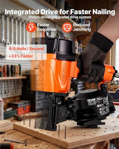 VEVOR Professional Air Roofing Nailer