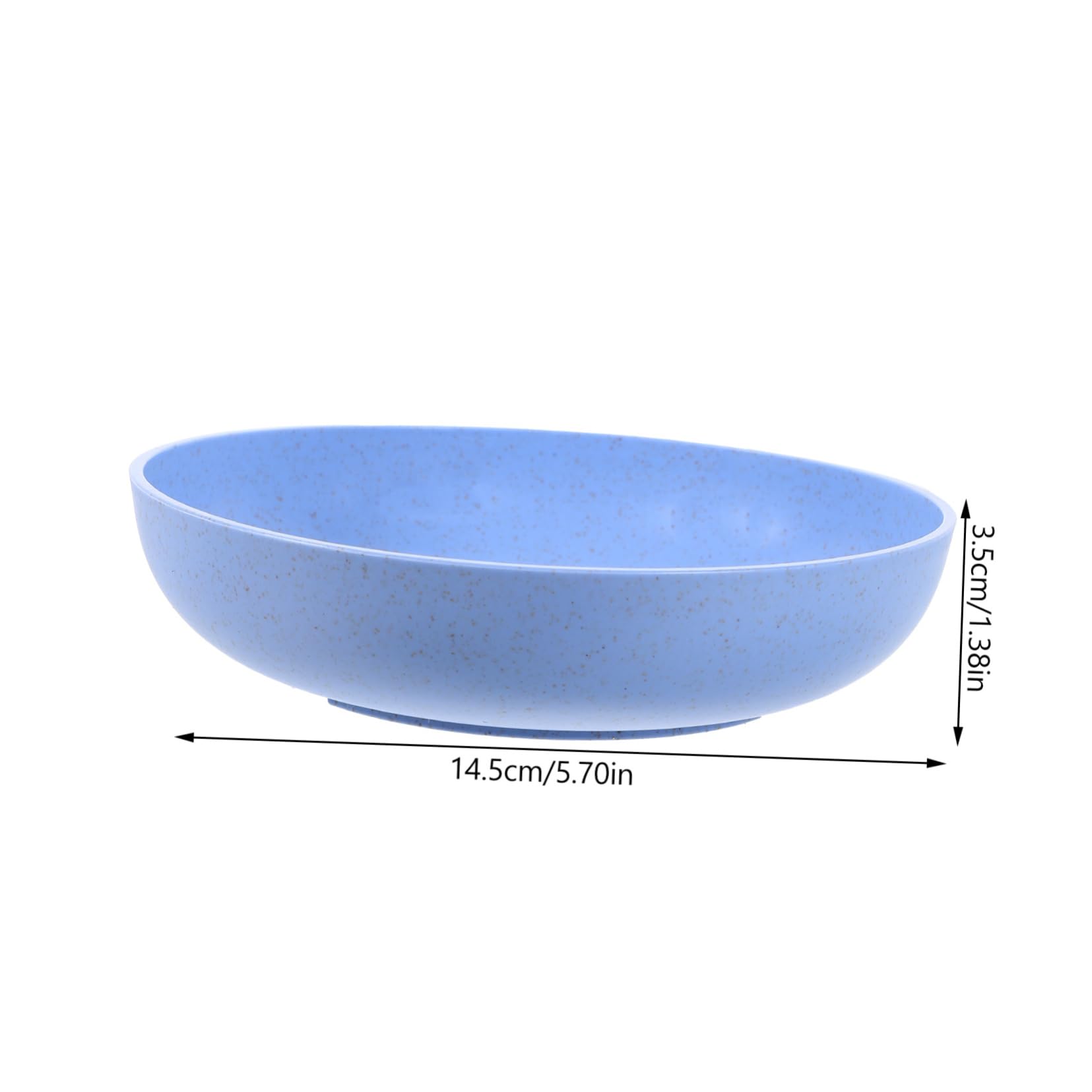 VICASKY 6Pcs Cat Feeding Plates Pet Bowls for Small Cats Kittens Non Slip Base for Wet Dry Food Lightweight Easy to
