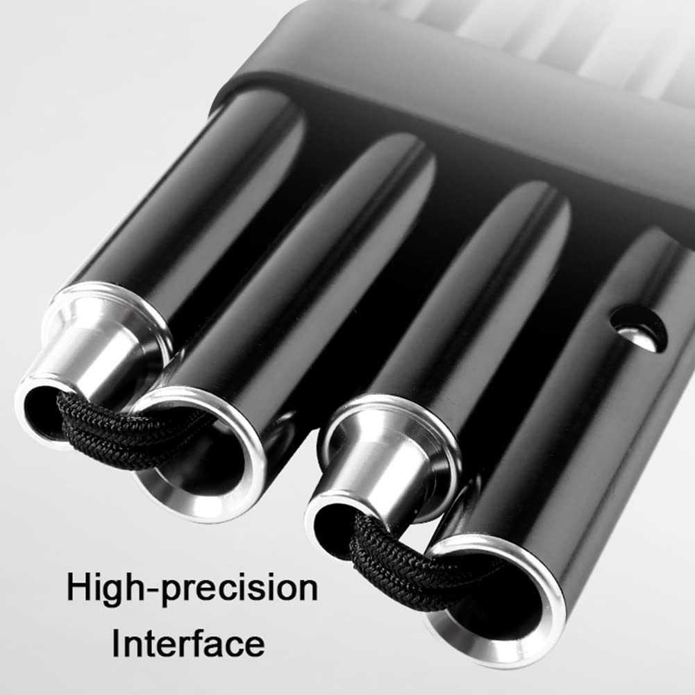 Ligeras Muleta Plegables para Hombres Mujeres,Regulables en Altura,Muleta de Codo Portátil con Agarres de Madera Ergonómicos y Construcción de Aluminio Fuerte(Soporta Hasta 200kg) ( Color : Zwart )