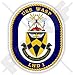 USS Wasp LHD-1 Insigne, USA Amphibious Assault Ship US Marine, Américain, 95mm Vinyl Sticker, Autocollant