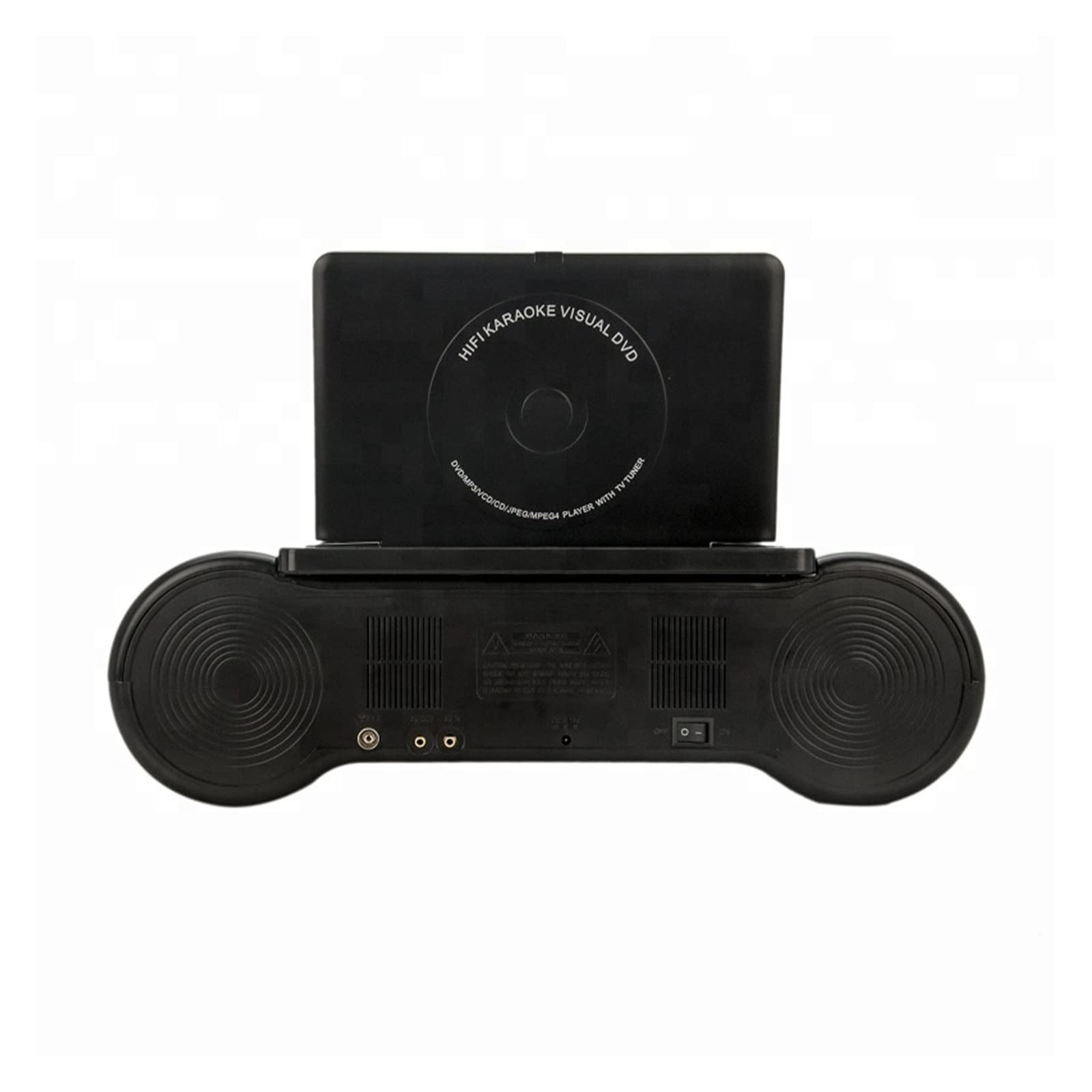 Lettore DVD portatile, Lettore DVD portatile con TV analogica FM USB TF Card Slot 9inch Home DVD