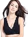 CAKYE® Lace Nursing Bra Sleep Tank For Maternity And Breastfeeding (Small/34B-DD, Black)