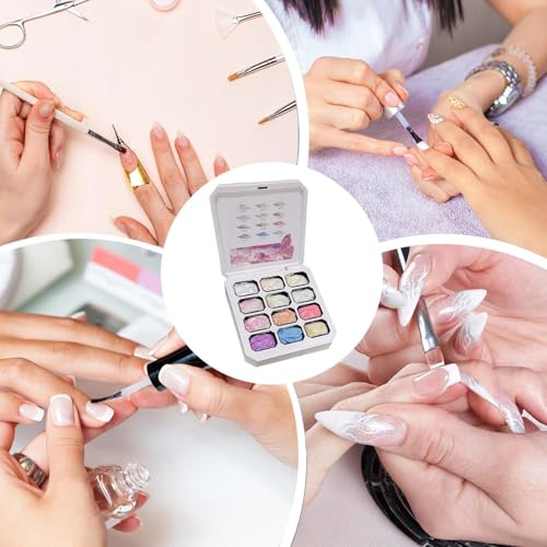 Pat Gel de 12 Colores para Pintura de Uñas en Casa y Salón: Diseños Degradados Fácilmente 7