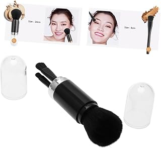 4 1 Cepillo retráctil Maquillaje Cepillo de m...