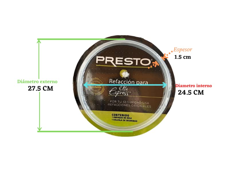 Opiniones y reviews de Tapa de Olla Express Presto disponible en línea para comprar. 3 Tapa de Olla Express Presto marca Sofdesk (3)