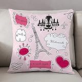 【Taille】50 x 50 cm. Le paquet contient 1 pcs morceau de taie d'oreiller, AUCUN OREILLER INCLUS. S'il vous plaît se référer à la taille du produit avant l'achat.Comme nous mesurons à la main, veuillez permettre une erreur de 2-3 cm.