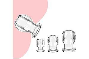 Hollow Butt Tunnel Plug Anal Dilator for Intimate Encounters and Sexual Exploration