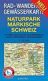  Rad-, Wander- und Gewässerkarte Naturpark Märkische Schweiz: Mit Altfriedland, Buckow, Waldsieversdorf, Garzau, Müncheberg, Neuhardenberg. Maßstab ... Berlin/Brandenburg / Maßstab 1:35.000)