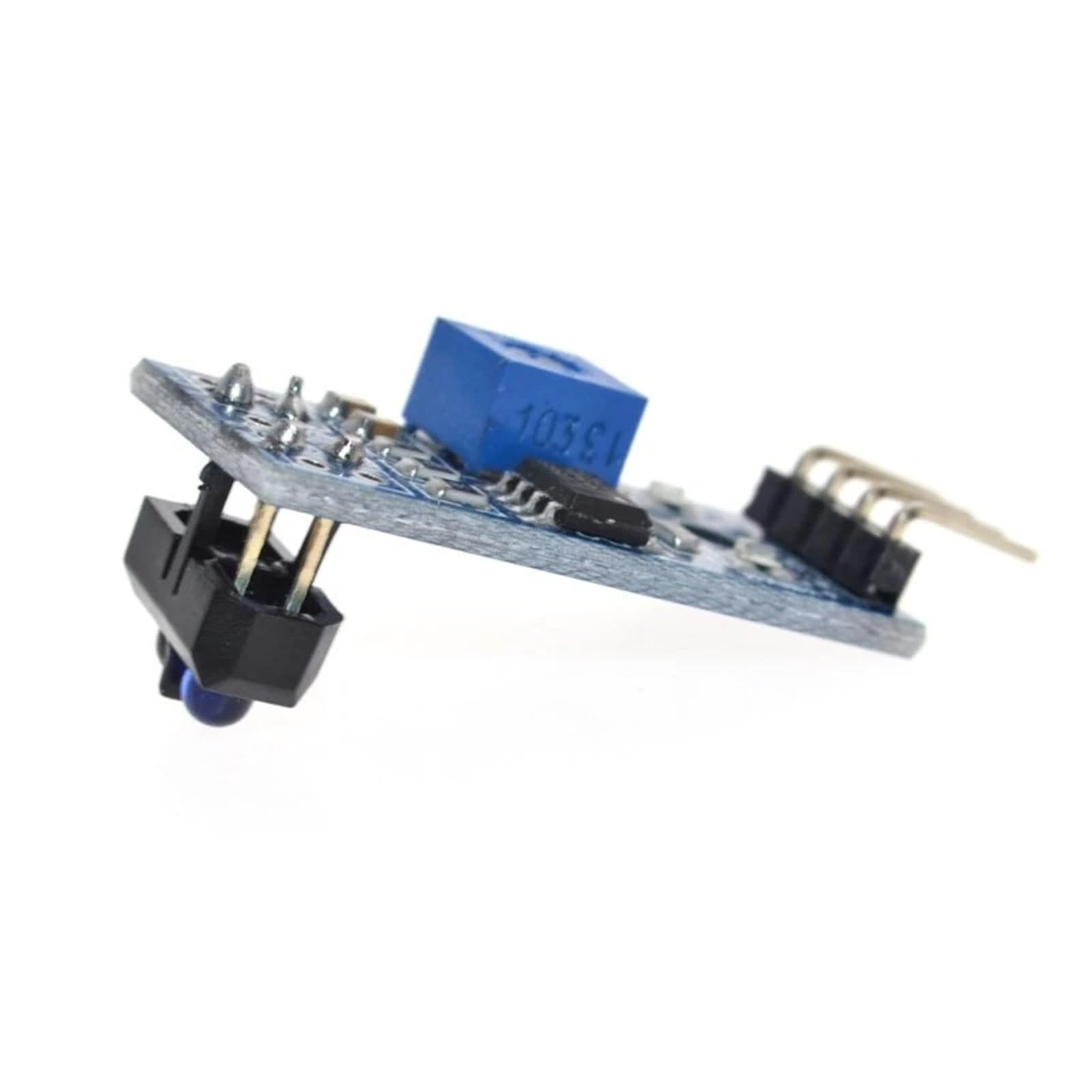 Module de capteur de ligne de barrière à interrupteur infrarouge réfléchissant TCRT5000 bleu(10pcs)