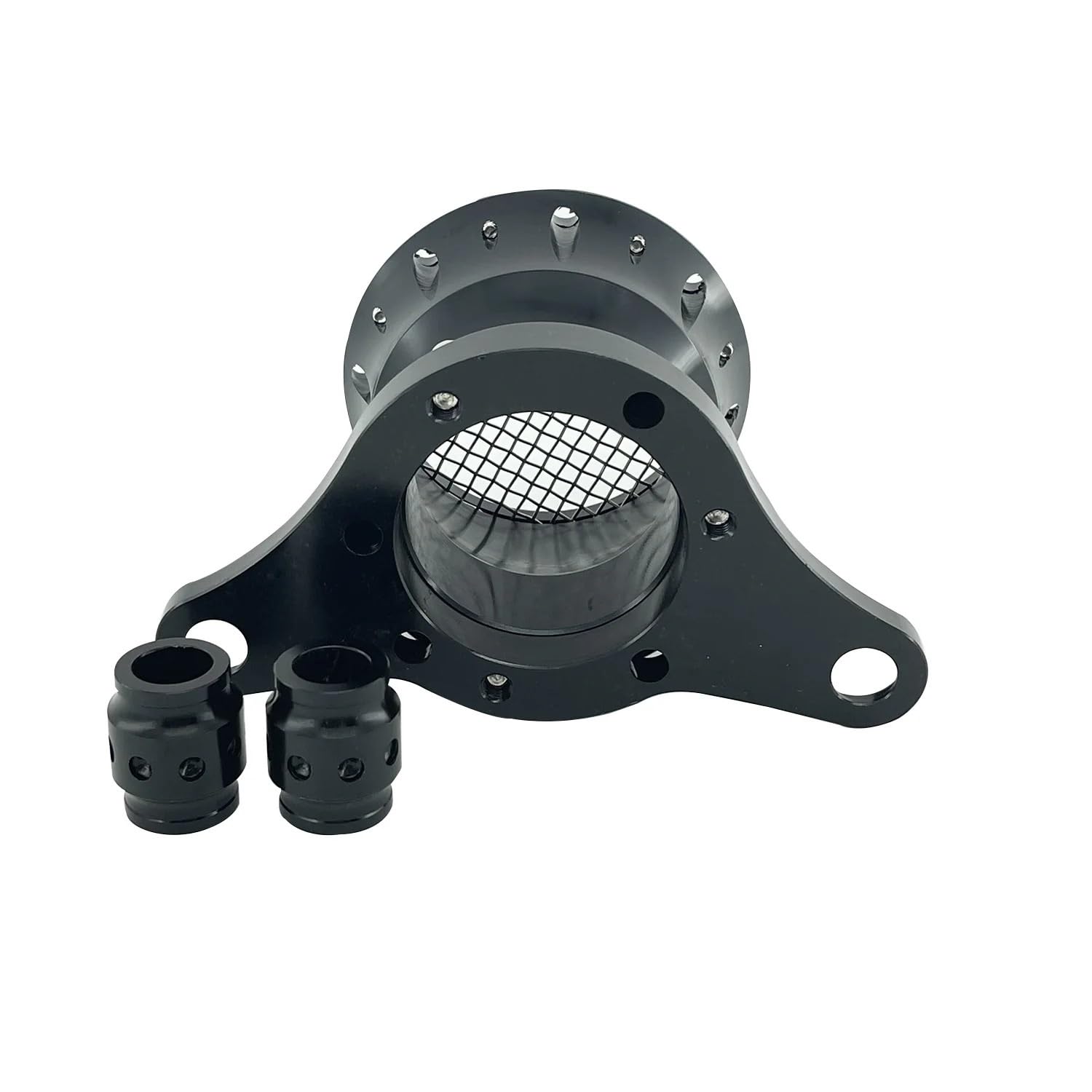 filtr powietrza do motocykla Motocykl Retro filtr powietrza dolotowy pasuje do Harley Sportster XL883 Iron XL1200 48 72 Roadster Hugger 2004-2019(Chrome)