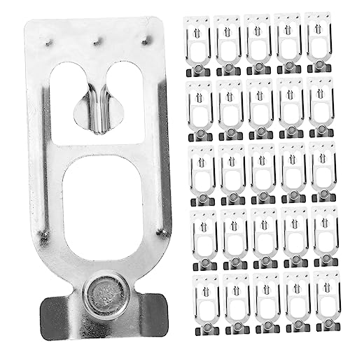 LIFKOME 20Pcs Teardrop Pallet Rack Safety Clips Durable Safety Pins for Secure Beam Connection Impact Resistant Fasteners for Pallet Racking Systems