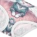 RPLIFE Kids Underwear, Funny Kitten Fashion Cat Little Girls Briefs, Girls Cotton Underwear, 4T